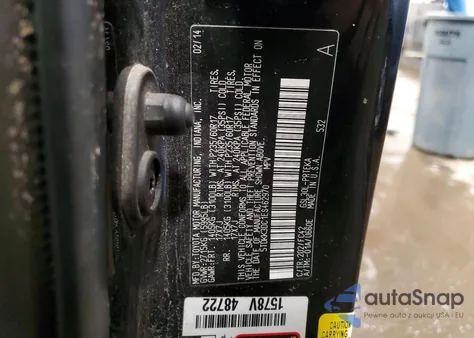 2014 Toyota Sienna Le z USA, uszkodzony, nr VIN 5TDKK3DC1ES462970